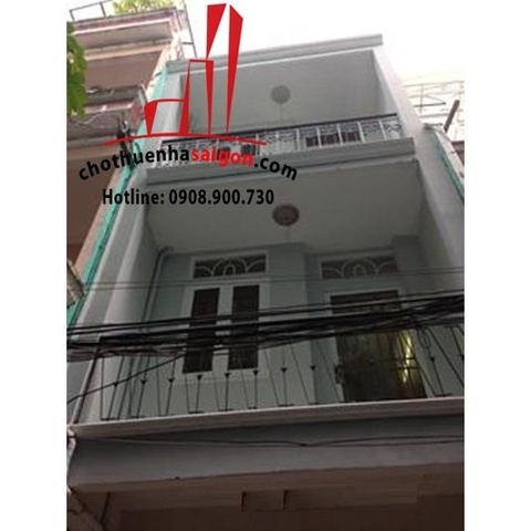 cho thuê nhà nguyên căn quận 3, đường vườn chuối, giá 11tr.