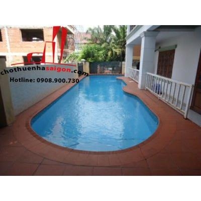 cho thuê biệt thự sân vườn đường nguyễn văn hưởng, quận 2