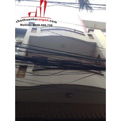 cho thuê nhà nguyên căn hẽm đường nguyễn cửu vân, phường 17, quận bình thanh, giá cho thuê:14tr/tháng