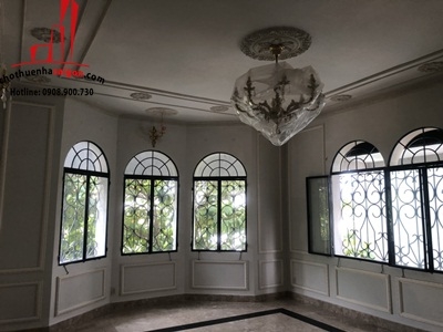 cho thuê villa đường nội bộ nguyễn văn hưởng quận 2, diện t ích lớn, giá 5500$/tháng