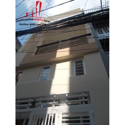 cho thuê nhà nguyên căn hẽm đường lê văn sỹ quận 3, giá cho thuê :17.000.000đ/tháng