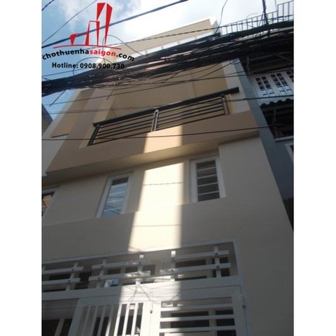 cho thuê nhà nguyên căn hẽm đường lê văn sỹ quận 3, giá cho thuê :17.000.000đ/tháng