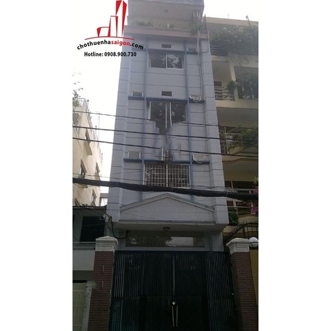 cho thuê nhà nguyên căn mặt tiền cư xá đô thành ,quận 3 ,giá cho thuê:40tr/tháng