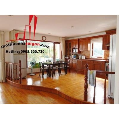 Cho thuê biệt thự nằm trong khu Riverside Compound an ninh có bảo vệ 24/24 trên đường Nguyễn Duy Trinh, Q2,