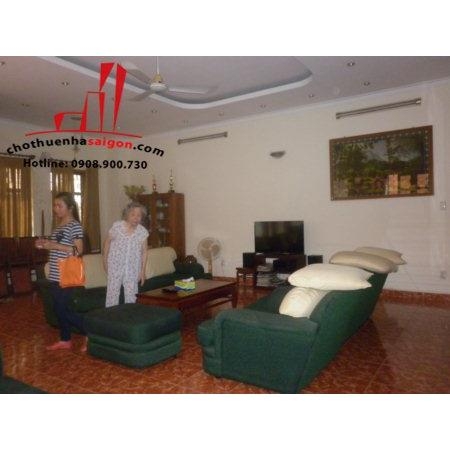 cho thuê biệt thự đường trương quốc dung, quận phú nhuận, giá 1800$