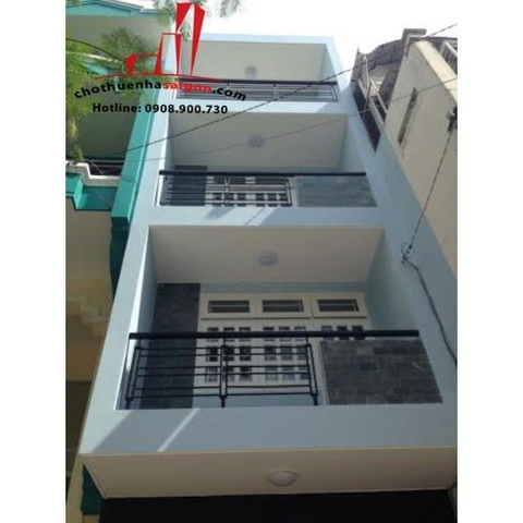 cho thuê nhà nguyên căn mặt tiền đường chu văn an, quận bình thạnh, giá 25tr/tháng