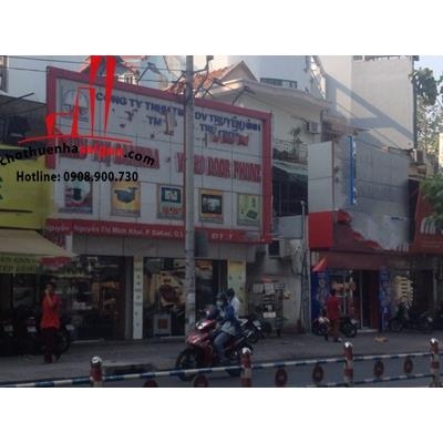 cho thuê nhà nguyên căn mặt tiền đường nguyễn thị minh khai, phường dakao, quận 1, giá cho thuê:36tr/tháng