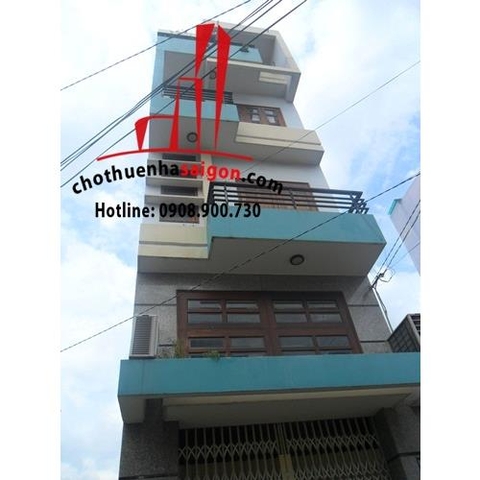 cho thuê nhà nguyên căn quận 3, đường lý chính thắng, giá 19tr.