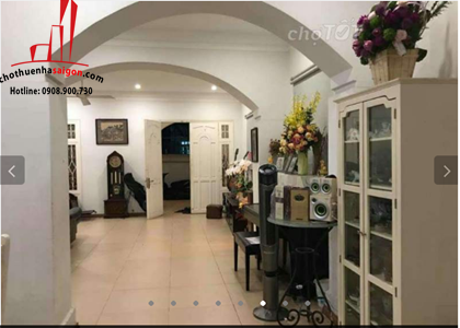cho thuê villa quận 1, đường trần khắc chân giá cho thuê:120tr/tháng