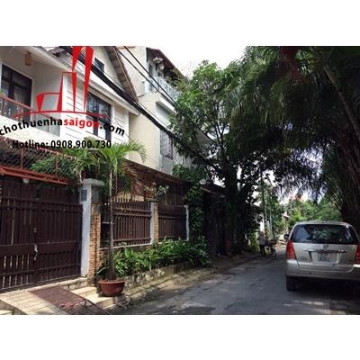cho thuê biệt thự mini khu làng báo chí, phường thảo điền, quận 2, giá cho thuê:1600$/tháng