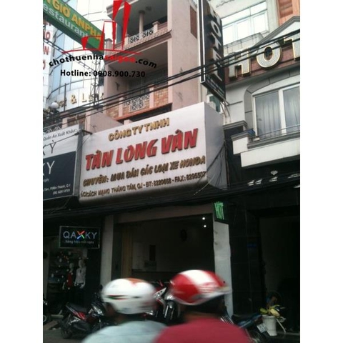 cần cho thuê nhà nguyên căn mặt tiền đường cách mạng tháng 8, quận 3