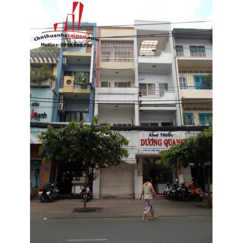 cho thuê nhà nguyên căn mặt tiền đường nguyễn đình chiểu , quận 3, giá 1500$/tháng