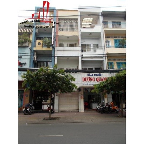 cho thuê nhà nguyên căn mặt tiền đường nguyễn đình chiểu , quận 3, giá 1500$/tháng