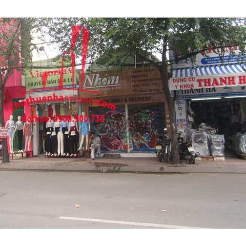 Cho thuê nhà quận 1, mặt tiền đường Cống Quỳnh