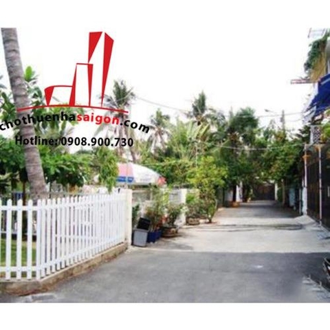 cho thuê villa quận 2, đường nguyễn văn hưởng, khu biệt thự bờ sông giá 2500$