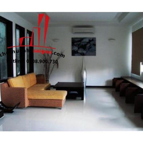 cho thuê villa quận 2, đường nguyễn văn hưởng, khu biệt thự bờ sông giá 2500$