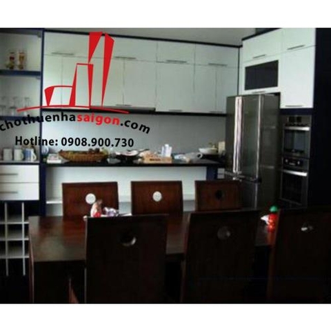 cho thuê villa quận 2, đường nguyễn văn hưởng, khu biệt thự bờ sông giá 2500$