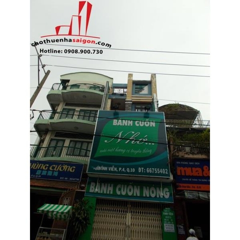 cho thuê nhà nguyên căn đường vĩnh viễn, quận 10