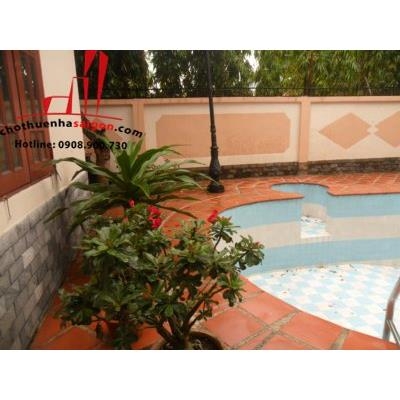 cho thuê biệt thự  đường trần não,phường bình an giá 2500$/tháng
