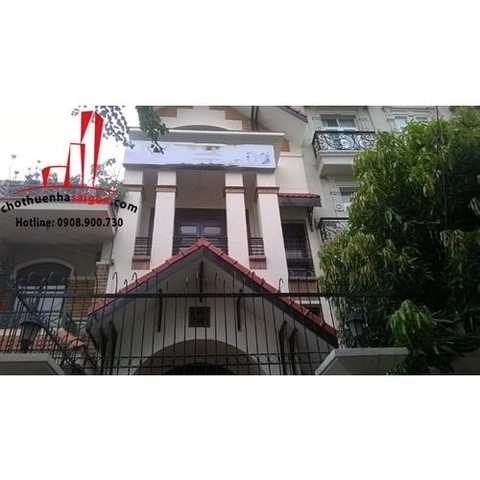 cho thuê biệt thự phố quận 3, đường trần quốc toản quận 3, giá cho thuê:45tr/tháng