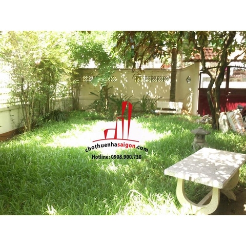 Cho thuê biệt thự Quận 2 - khu Trần Não, giá 1200$