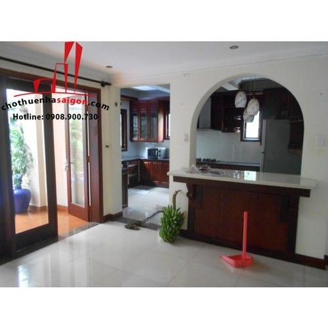 cho thuê  biệt thự quận 2, đường quốc hương giá 4200$