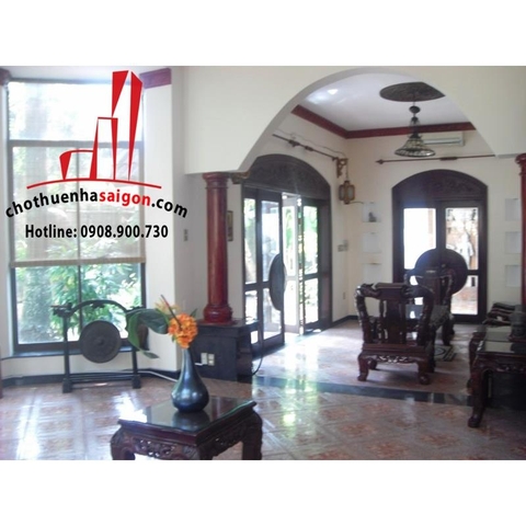 Cho thuê Villa khu compound Quận 2, đường Trần Não giá thương lượng