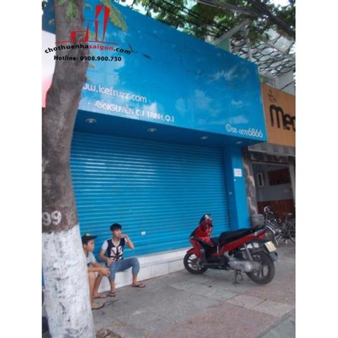 cho thuê nhà quận 1, nhà mặt tiền đường nguyễn cư trinh giá cho thuê 45tr/tháng
