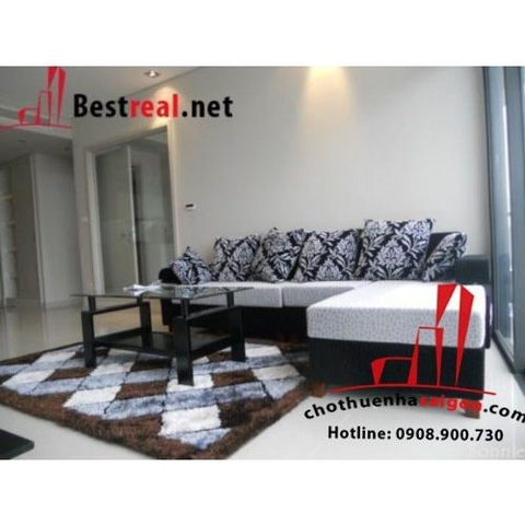 Cho thuê căn hộ city garden lầu 9 dt 69 m, giá 900$