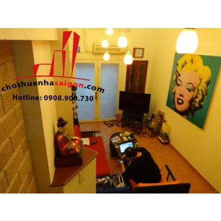cho thuê nhà nguyên căn hẽm đường nguyễn thị minh khai, quận 1