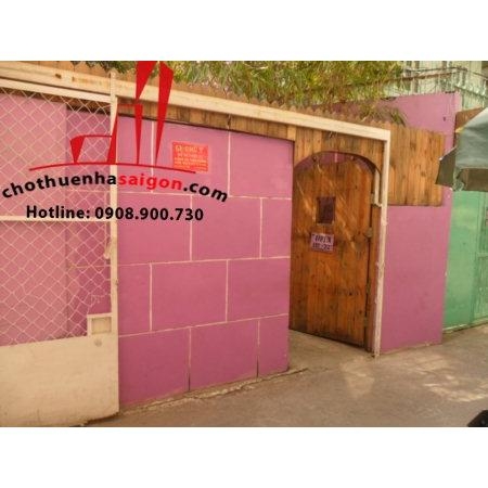 cho thuê nhà nguyên căn hẽm đường nguyễn trãi, quận 1, giá 17tr