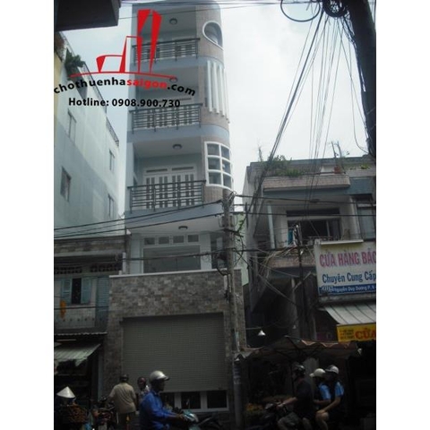 cho thuê nhà quận 10, nhà mặt tiền đường nguyễn duy dương giá 2000$/tháng