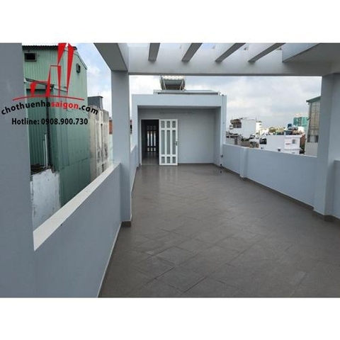cho thuê nhà mặt tiền đường nơ trang long quận bình thạnh, giá cho thuê:55tr/tháng
