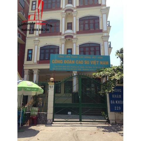 cho thuê tòa nhà nguyên căn măt tiền đường phan đình giót, quận tân bình, giá cho thuê thương lượng