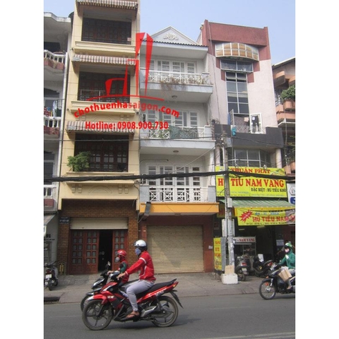 Cho thuê nhà quận Bình Thạnh, mặt tiền đường D2, giá: 28 tr