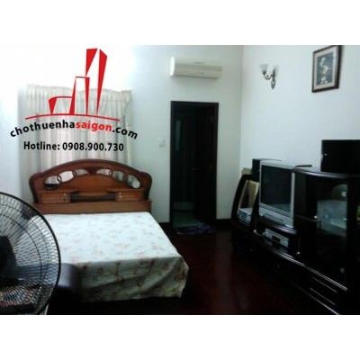 cho thuê biệt thự khu biệt thự him lam, đường phổ quang quận tân bình, giá 2000$/tháng