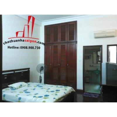 cho thuê biệt thự khu biệt thự him lam, đường phổ quang quận tân bình, giá 2000$/tháng