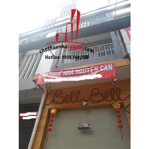 cho thuê nhà nguyên căn quận 3, đường trần quang diệu, giá 28tr.