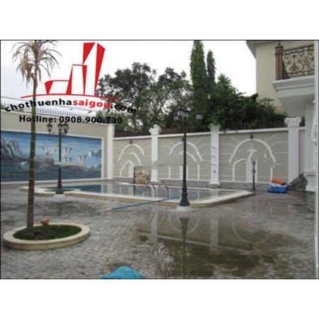 cho thuê biệt thự sân vườn khu thảo điền, quận 2