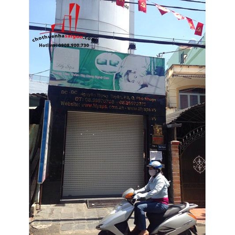 cho thuê nhà quận phú nhuận, mặt tiền đường nguyễn trọng tuyển giá cho thuê:21tr/tháng