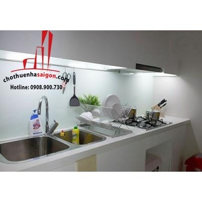 City Garden cho thuê căn hộ 3 PN, nội thất đầy đủ căn góc lầu cao giá 1600$/tháng