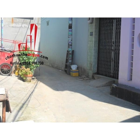 Cho thuê nhà Quận Bình Thạnh, hẻm đường D2. Giá : 10 triệu/tháng.