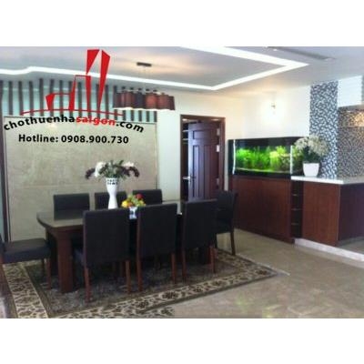 cho thuê căn hộ cao cấp penhouse saigon pear, quận bình thạnh giá  3700$