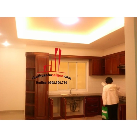 cho thuê nhà quận bình thạnh, đường nguyễn cửu vân giá 1200$