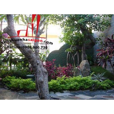 cho thuê biệt thự sân vườn đường hồ biểu chánh, quận phú nhuận