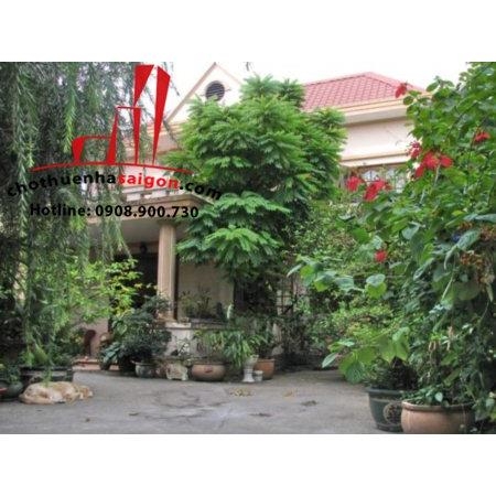 cho thuê biệt thự quận bình thạnh, đường trần bình trọng giá 2000$