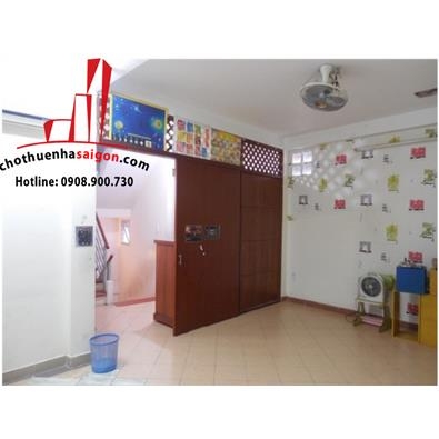 cho thuê nhà nguyên căn quận 3, đường trần văn đang, giá 15tr.