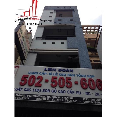 cần cho thuê nhà nguyên căn mặt tiền đường bạch đằng quận bình thạnh, giá cho thuê:45tr/tháng