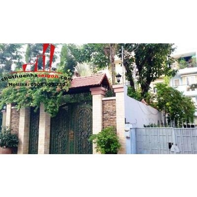 cần cho thuê biệt thự sân vườn hồ bơi trung tâm quận 1, đường nguyễn trãi giá 6500$/tháng