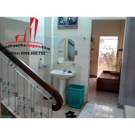 cho thuê nhà nguyên căn hẽm, đường nguyễn trãi quận 1, giá 800$